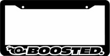 Boosted Turbo Boost Jdm Jdm License Plate Frame