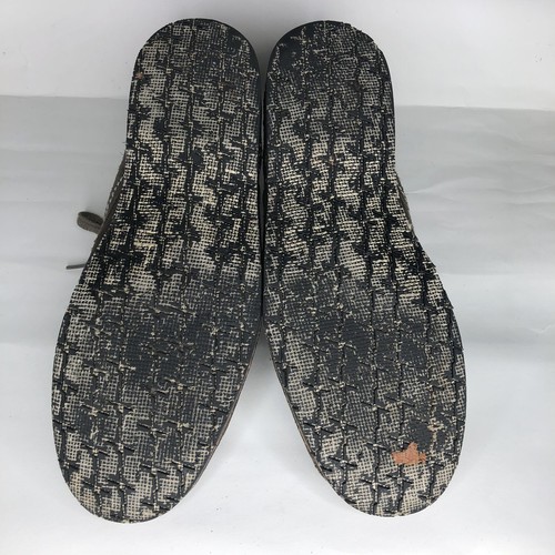 john varvatos Shoes Men Size 13M Gray Suede Casual Lace Up Chukka Boots - Picture 10 of 11