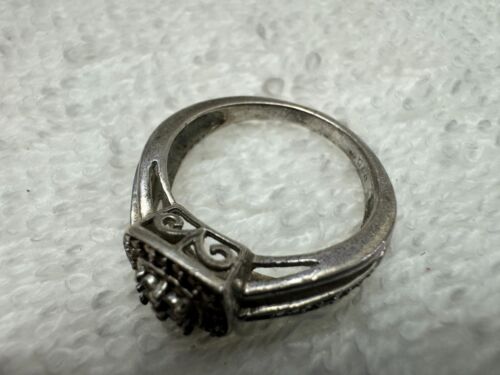 Sterling Silver 925 Women’s Statement Ring Size 6.5 - Picture 4 of 8