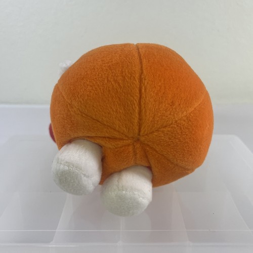 Vtg Sanrio Hello Kitty Halloween Jack O Latern Pumpkin Plush 7”! - Picture 10 of 16