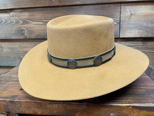 Cappello originale 100% lana fine stile western nevada MESA 2000BSH-3009-3011 - Foto 14 di 16