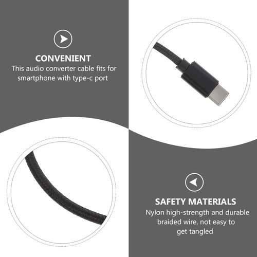Audio Adapter Cable Headphone Adapters Type Earphone Converter Usb to Jack - 第 9/12 張圖片