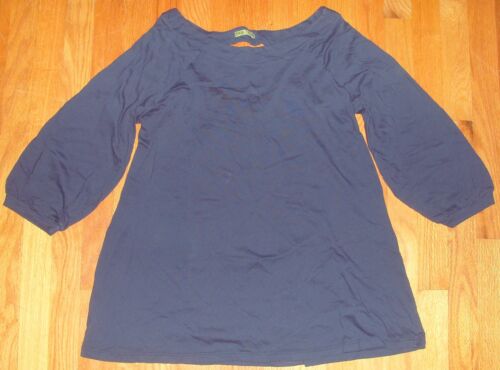 Top donna VELLUTO verde navy o Kelly nuovo con etichetta taglia small o medium - Foto 3 di 10