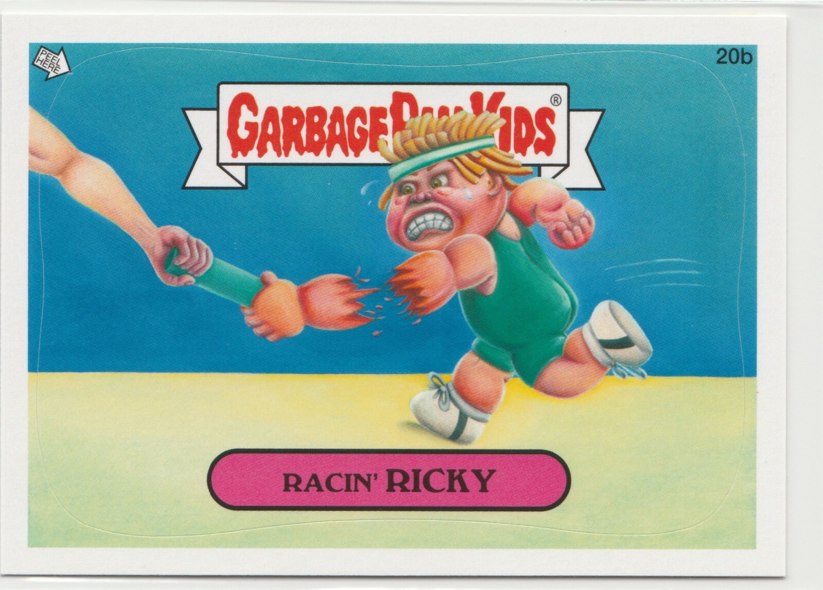 Racin Ricky 20b Garbage Pail Kids GPK 2012 Series 1 BNS1 Brand New