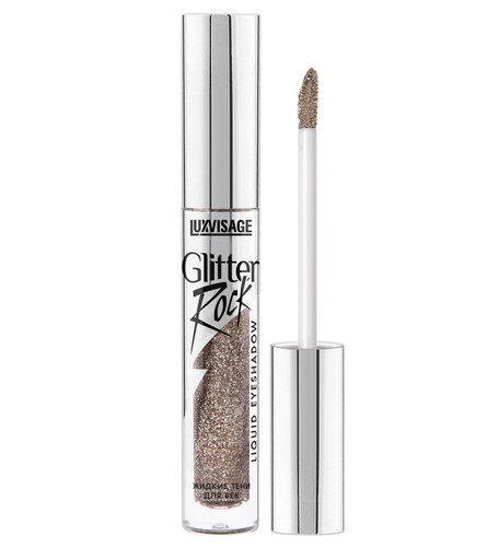 LUXVISAGE Long-Lasting Liquid Eyeshadow GLITTER ROCK with Shimmering Effect - Picture 21 of 30