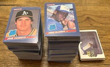 1986 Donruss Baseball Cards 501-660 (NM) - You Pick - Complete Your Set