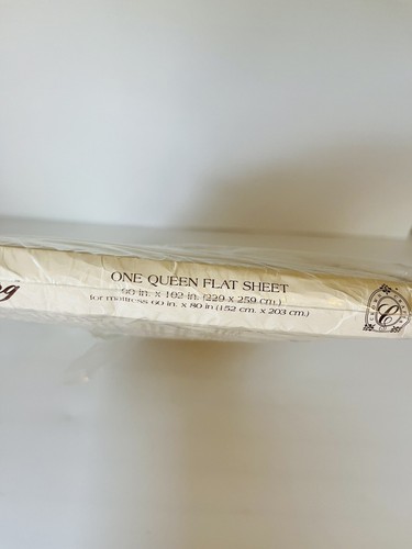 Crown Crafts Williamsburg Garden Images Queen Flat Sheet Green Yellow Floral NWT - Bild 5 von 5