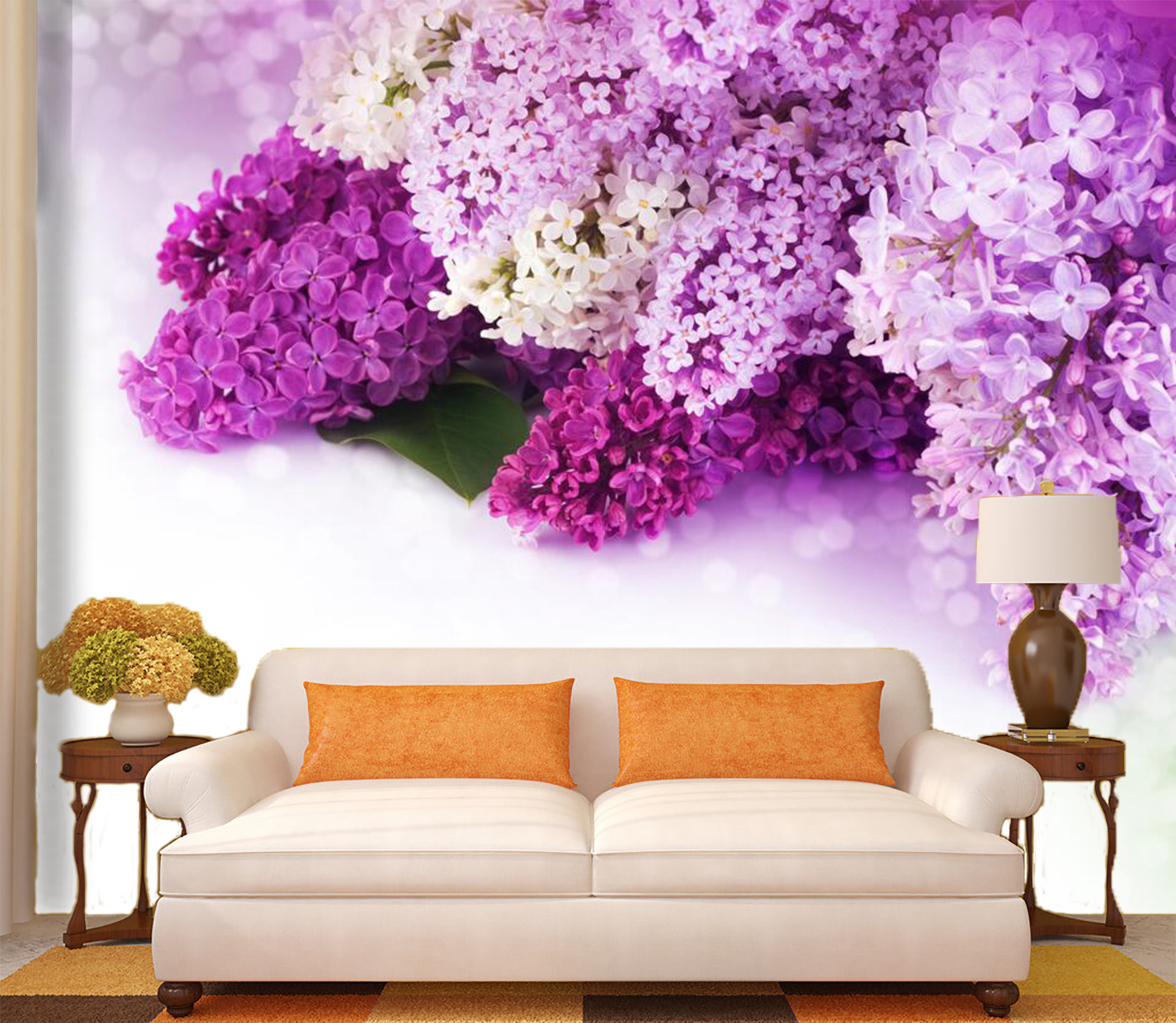 3D Fresh Flower Clusters 003 Wallpaper Decal Dercor Home Kids Nursery Mural Home 3D Fresh Flower Clusters 003 Wallpaper Decal Dercor Home Kids Nursery Mural Home
