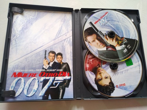 007 James Bond Muere Otro Dia Pierce Brosnan 2 x DVD Español Ingles Region 2 Am - Imagen 4 de 4