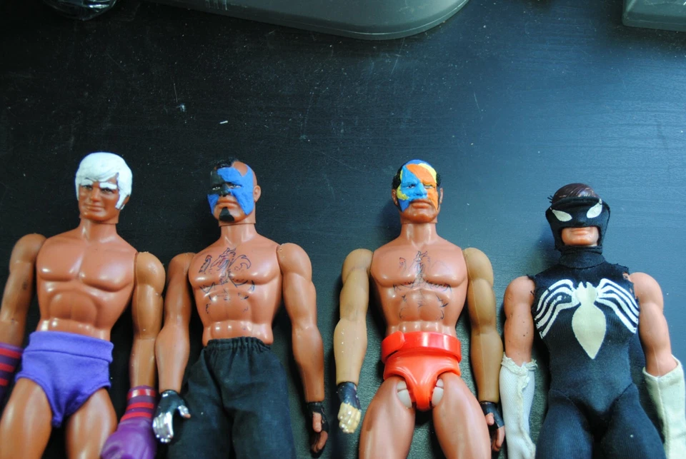 BIG JIM MATTEL CUSTOM " WRESTLER FIGURE " BELLE FIGURE - Immagine 2 di 4