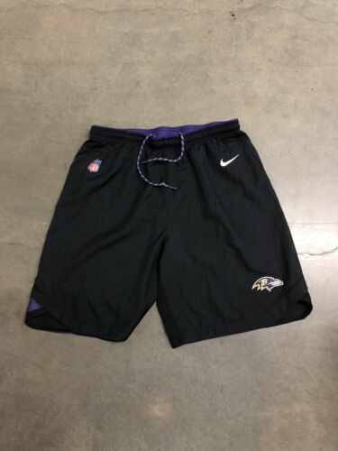 Baltimore Ravens Nike NFL On Field Apparel Dri-Fit Trainingsshorts Herren 2XL