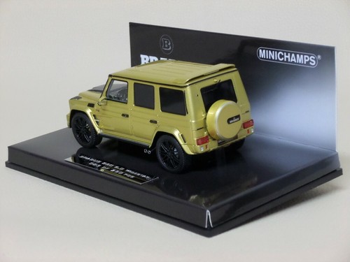 MERCEDES-BENZ G-CLASS G63 6.0 BiTURBO BRABUS WiDESTAR MiNiCHAMPS 1/43 (NO SPARK) - Foto 3 di 4