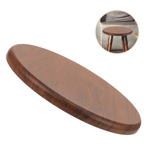 Wood Replacement Smooth Solid Stool Surface Bar Accessory Round Seating Pad - Bild 1 von 12