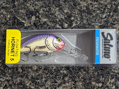 Salmo Hornet Floating 5 Lure - Purple Crush -  2'' 1/4 oz Crankbait Lure