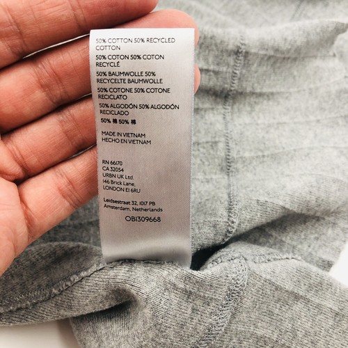 Free People We The Free Womens Size S Harper Tank Cross Cross Heather Gray $48 - Picture 15 of 15
