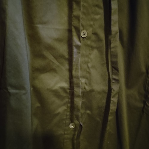 NEW Isaac Mizrahi Women's Black Cotton Shirt Dress Button Closure Size 1X - Picture 6 of 12