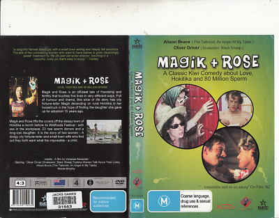 Magik And Rose-2001-Alison Bruce-New Zealand Movie-DVD
