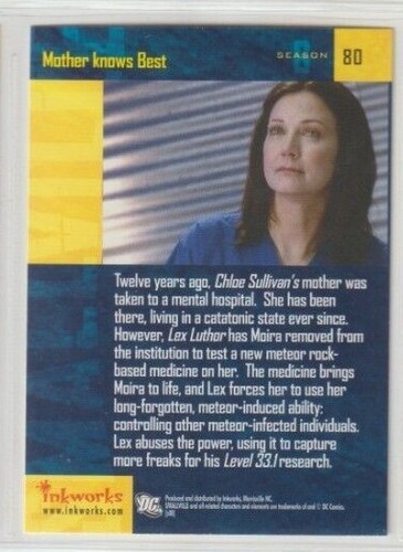 Smallville Season 6 Inkworks TV Show Trading Card #80 - Picture 2 of 2