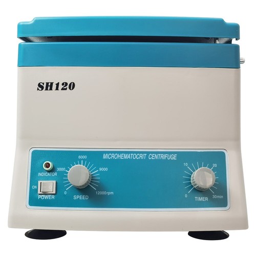 Centrifugadora de sangre de alta velocidad 110V SH-120 microhematocrito laboratorio médico eléctrico - Imagen 2 de 24