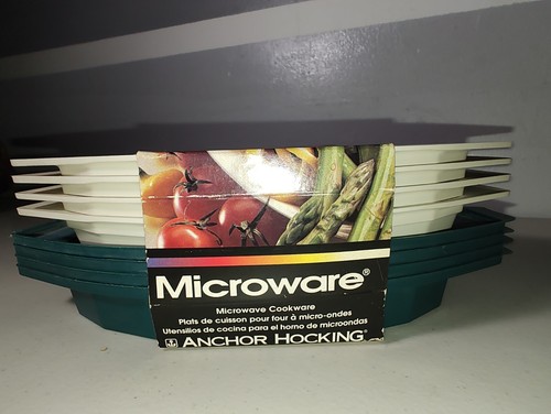 New 4 Pack Anchor Hocking Freeze Heat and Serve casserole dishes Vintage Rare - Picture 2 of 4
