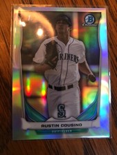 2014 Bowman Chrome Draft Picks Refractor Austin Cousino Mariners CDP82