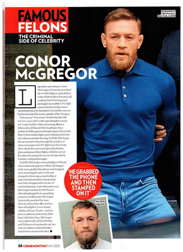 CRIME MONTHLY MAGAZINE ISSUE 50 MAY 2023 IAN BRADY MOORS MURDERS COLIN IRELAND - Picture 3 of 10