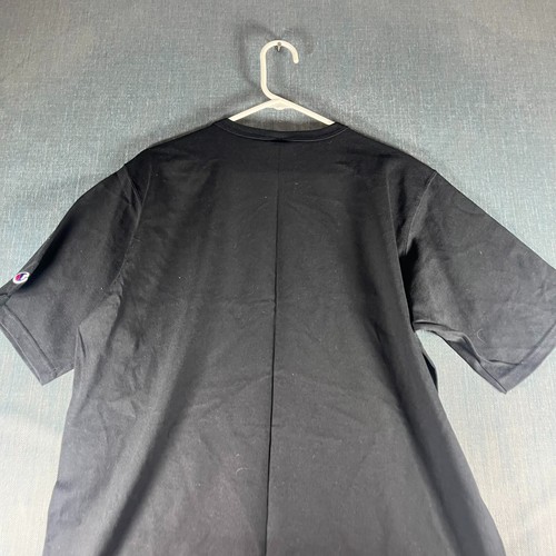 Champion Men Shirt Black Sesame Street Graphic Print Heritage Tee Size XL Cotton - Picture 10 of 12