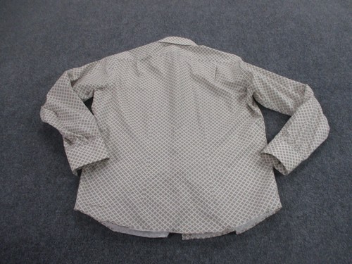 Turnbull Asser Shirt Adult XL Beige Business Classic England Bespoke Casual Mens - Picture 8 of 9