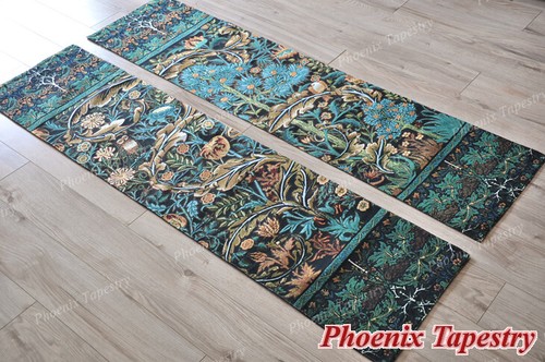 In The Blue Wood by William Morris Tapestry Wall Hanging Jacquard Woven Gobelin - Picture 3 of 13