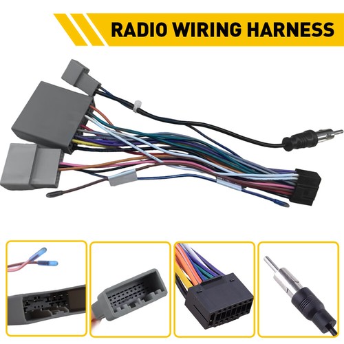 16PIN Radio Wiring Connector Harness Kit For 2006 2007 2008-2009 Civic Honda CRV - Picture 15 of 17