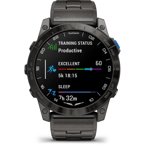 Reloj de aviador Garmin D2 Mach 1 Pro - Características avanzadas - Esfera grande 51 mm - NUEVO - Imagen 14 de 20