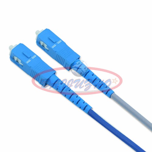 Câble blindé 200M SC UPC vers ST UPC SM 9/125 Duplex Fibre Optique Patch Cord - Photo 4/5