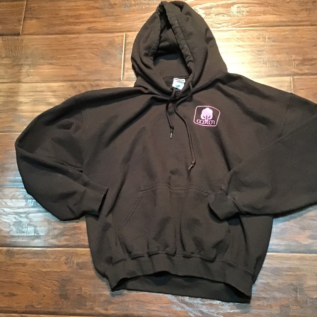 cotton brown and pink hoodie size large | eBay