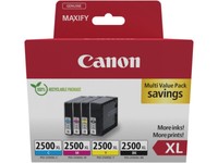 Canon PGI-2500XL C M Y Bk Tintenpatronen Maxify MB5050 MB5350 IB4050 9254B010