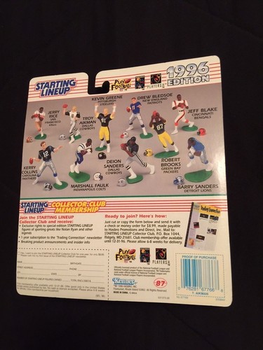 LOTE DE 2 - 1996 alineación inicial Troy Aikman Dallas Cowboys ¡¡SIN ABRIR!! MOC!! - Imagen 3 de 3