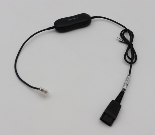 Jabra GN1221 Quick Disconnect (QD) to RJ9 Sound Limiter Coiled Cord - 88007-99 - Picture 3 of 3