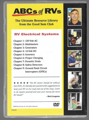 ABC’s Of RVs The Power Behind It All DVD RV Electrical Systems DVD - Picture 2 of 2