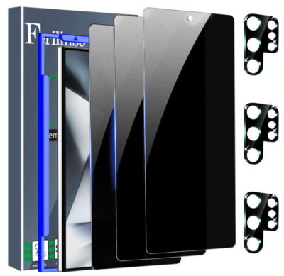 3+3 Samsung Galaxy S24 Ultra Screen Protector Glass Anti Fingerprint Clear Saver