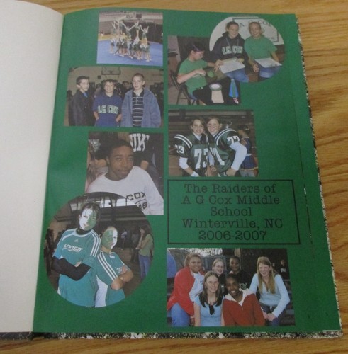 2007 A. G. Cox Middle School Winterville North Carolina Yearbook - Picture 2 of 2