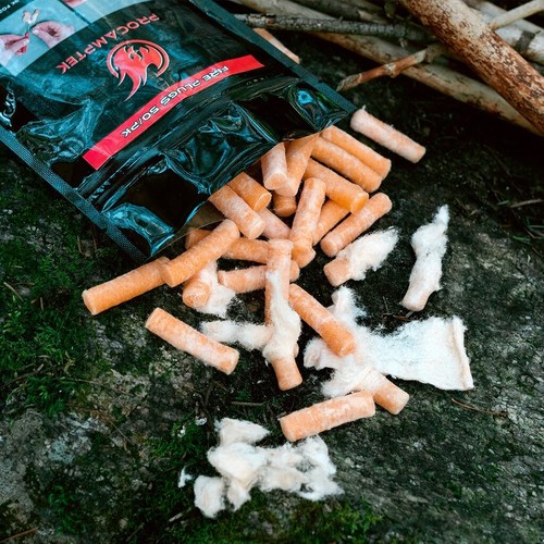 Procamptek Fire Plugs Tinder, 50 pack, Firestarter, Bushcraft, NEW! - Bild 2 von 2