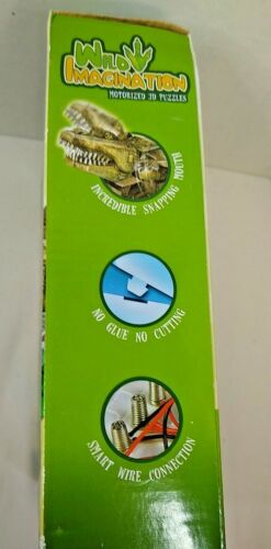 Crocodile Wild Imagination Motorized 3D Puzzle Ages 8 + New Box Damage - Picture 3 of 7