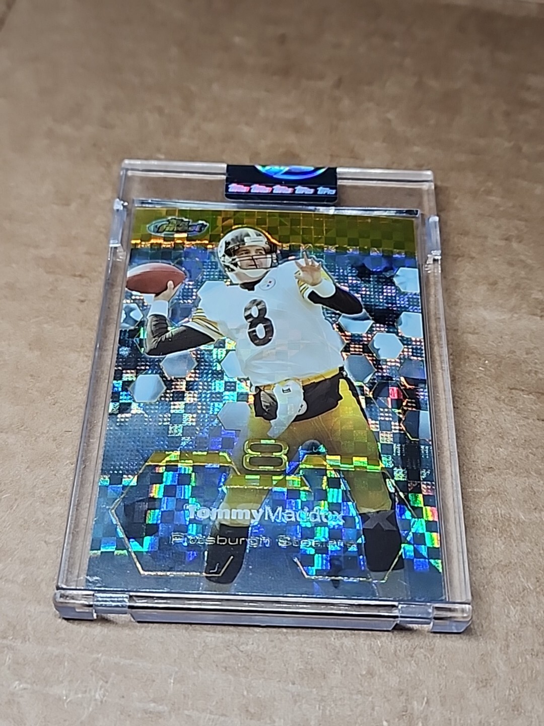 Tommy Maddox 2003 Topps Finest No. 2 - Gold Xfractor Encased Serial #/175