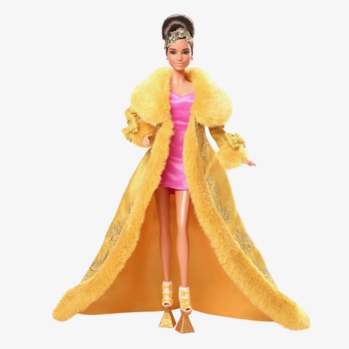👸 Barbie Guo Pei - Doll Wearing Golden-Yellow Gown - Limited Edition Mattel👸 - Bild 3 von 9