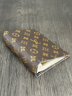 Louis Vuitton Rare Photo Album Book Desk Accessory Monogram Canvas