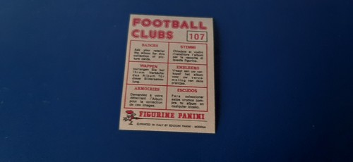 Figurine Panini Football Clubs 1975 con velina - Scegli dall'elenco - Zdjęcie 149 z 421