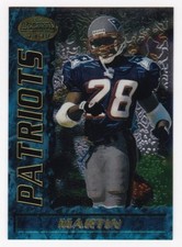 CURTIS MARTIN 1995 Bowman's Best Football RC # 74 Patriots Rookie HOF NM - MT 