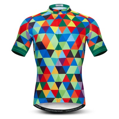 Men/'s Cycling Jersey Clothing Bicycle Sportswear Short Sleeve Bike Shirt Top X86