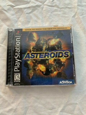Asteroids PlayStation 1 Game PS1 Tested Working CIB Complete