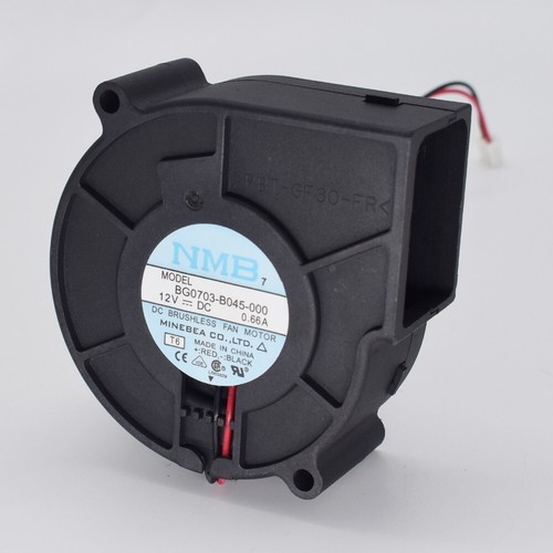 20pcs NMB BG0703-B054-000 75x75x30mm 12V 0.66A Projector Ball DC Blower Fan 2pin - 第 1/4 張圖片