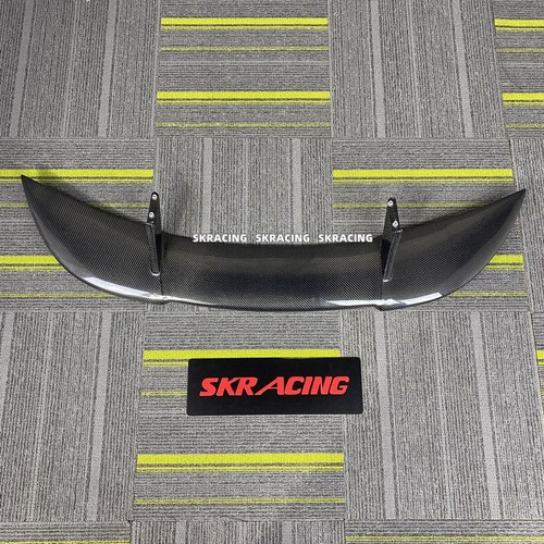 Real Carbon Fiber Rear Trunk Spoiler Wing Splitter BodyKits For 2014-2020 BMW i8 - Picture 10 of 21